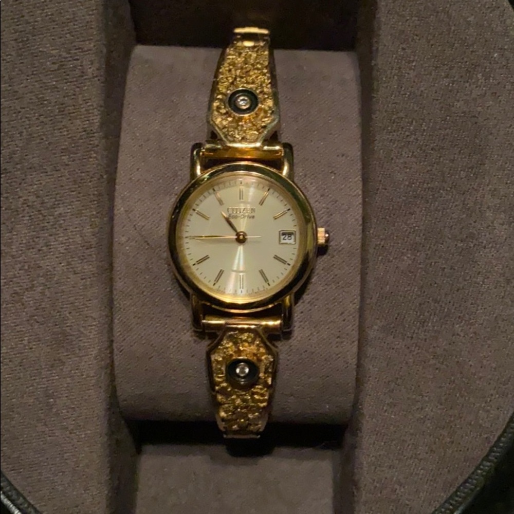 Gold watch